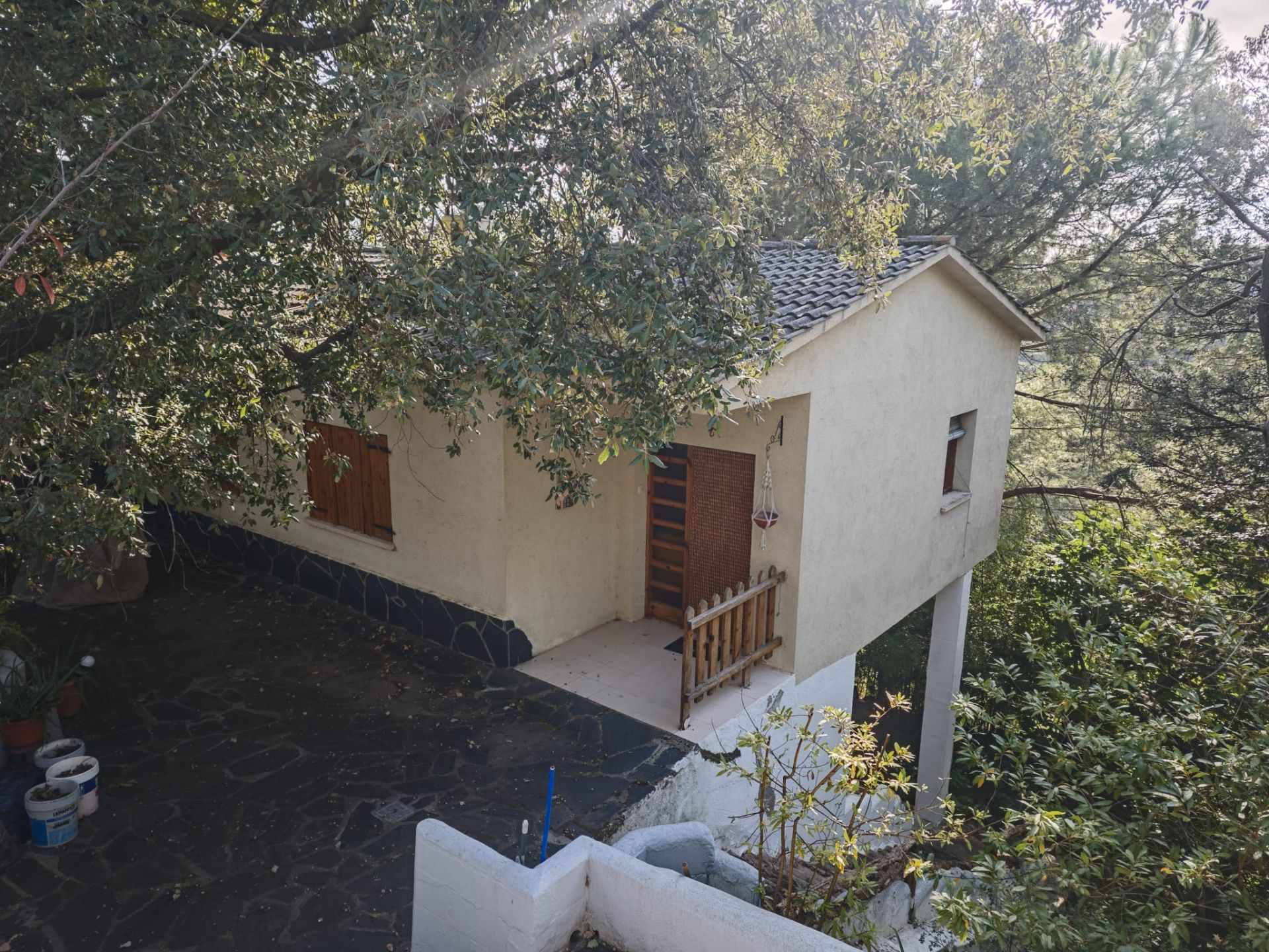 Vista exterior de Casa o xalet en venda en Sant Pere de Vilamajor amb Aire condicionat, Calefacció i Jardí privat