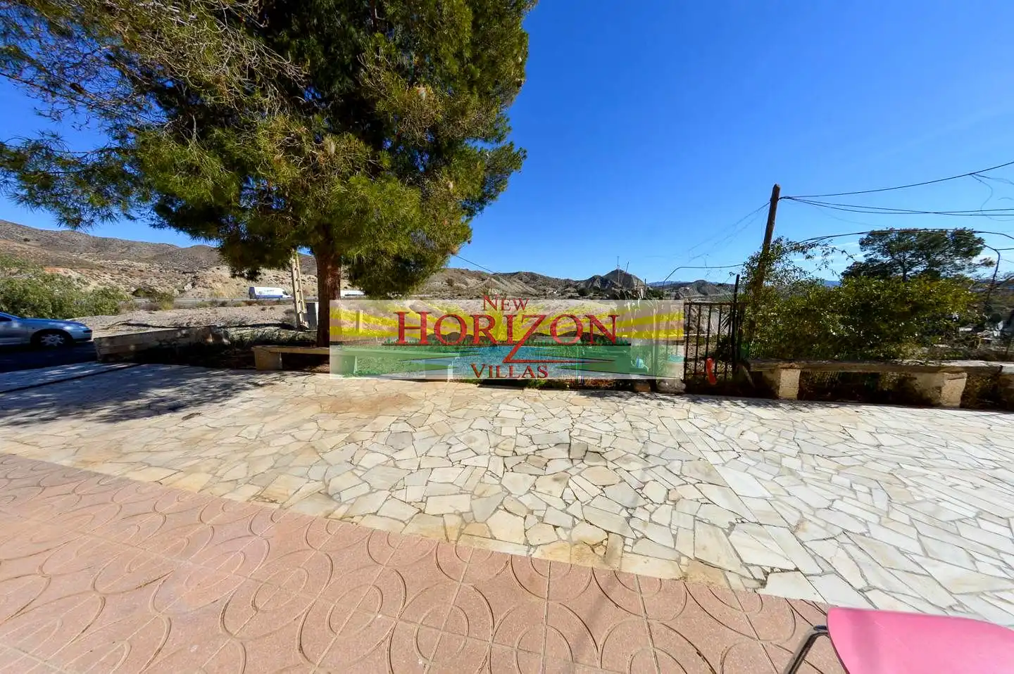 Vista exterior de Casa adosada en venta en Arboleas con Jardín privado, Amueblado y Internet