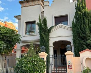 Exterior view of Single-family semi-detached for sale in Marbella  with Terrace