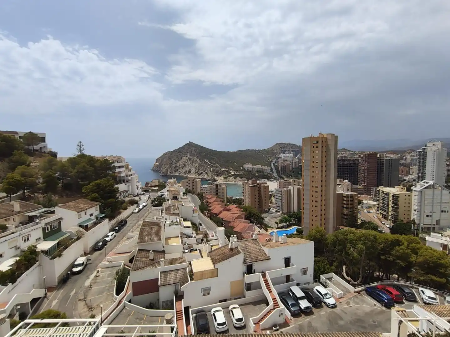 Vista exterior de Apartamento en venta en Benidorm con Aire acondicionado, Terraza y Balcón