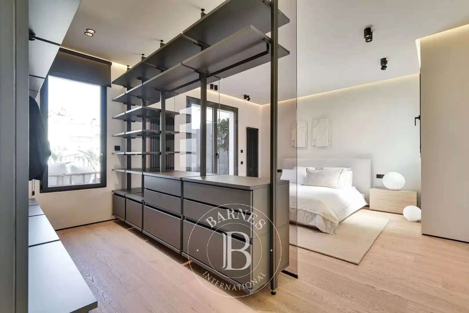 Schlafzimmer von Dachboden zum Verkauf in Barcelona mit Klimaanlage, Heizung und Terrasse