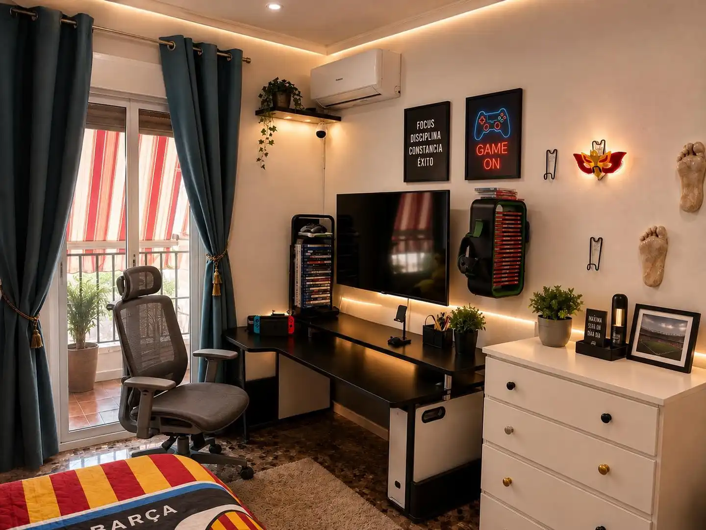 Sala de estar de Ático en venta en Carlet con Aire acondicionado, Calefacción y Terraza