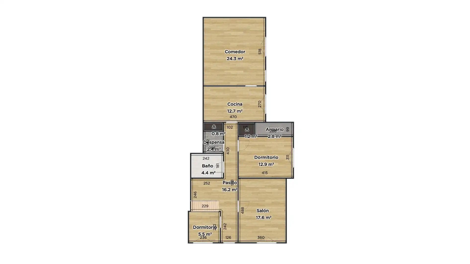 Haus zum Verkauf in Calle VIVERO STA ANASTASIA 24, imagen 43