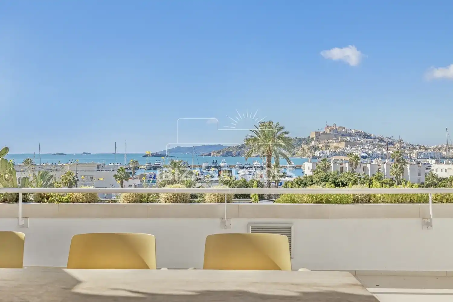 Terrace of Flat for rent in Eivissa  with Air Conditioner and Swimming Pool