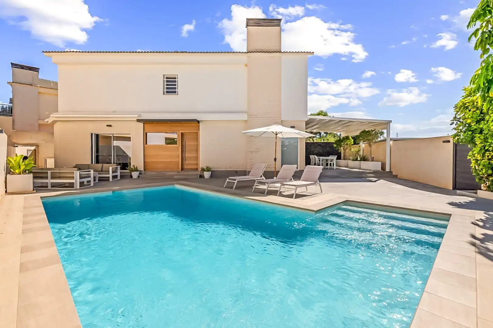 Piscina de Casa o chalet en venta en L'Alfàs del Pi con Aire acondicionado, Calefacción y Piscina