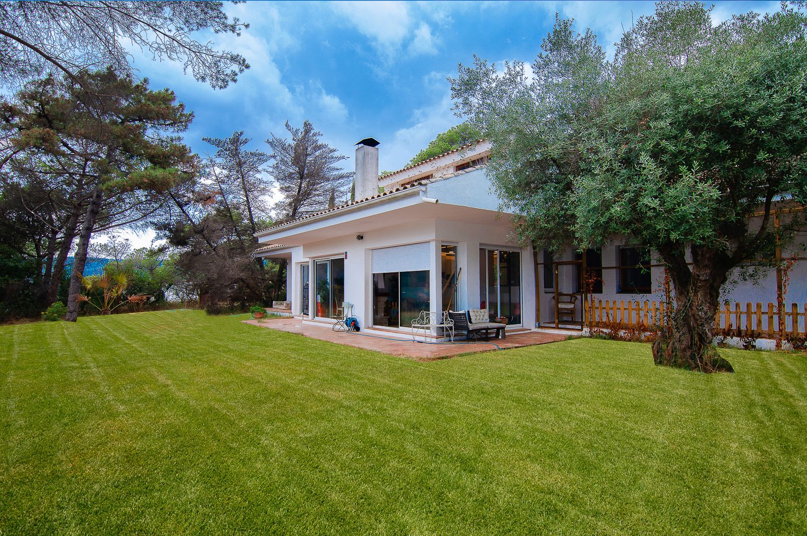Garden of House or chalet for sale in Argentona  with Air Conditioner, Heating and Terrace