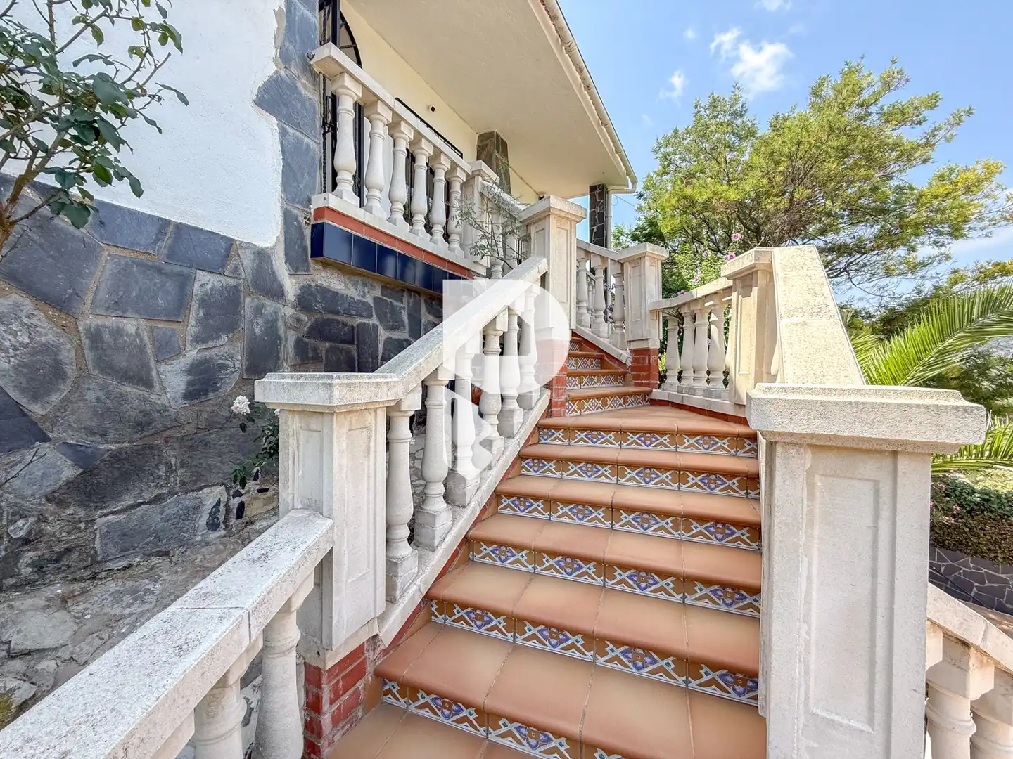 Vista exterior de Casa o chalet en venta en Vallirana con Calefacción, Jardín privado y Terraza