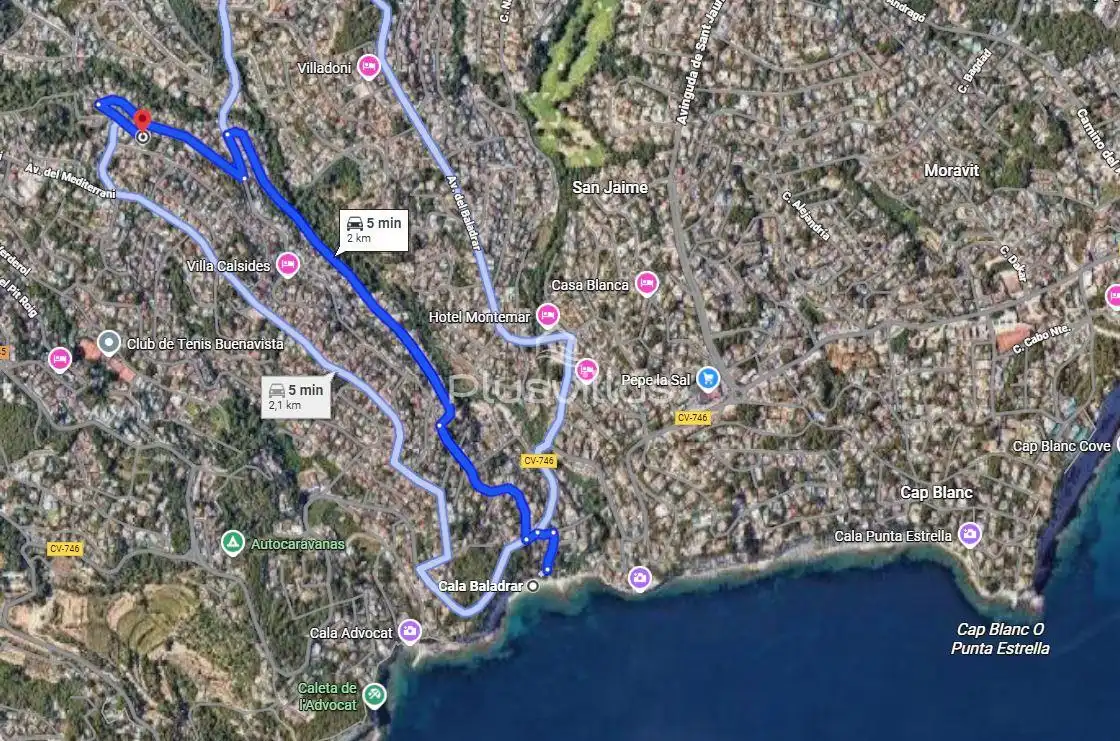 Lands and plots for sale in Cala Advocat - Baladrar, imagen 6