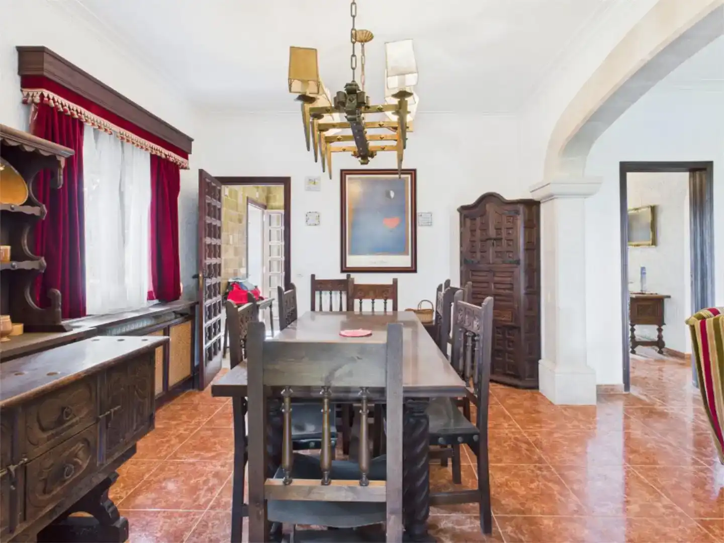 Esszimmer von Country house zum Verkauf in Campos mit Schwimmbad