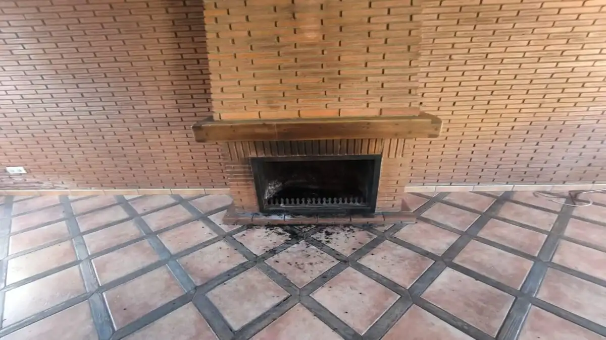 Jardín de Casa adosada en venta en Hornachos
