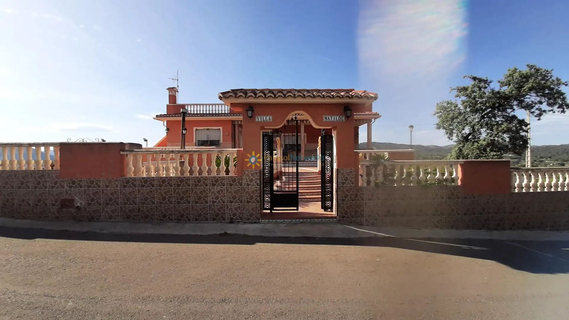 Vista exterior de Casa o chalet en venta en Benigànim con Aire acondicionado, Jardín privado y Terraza