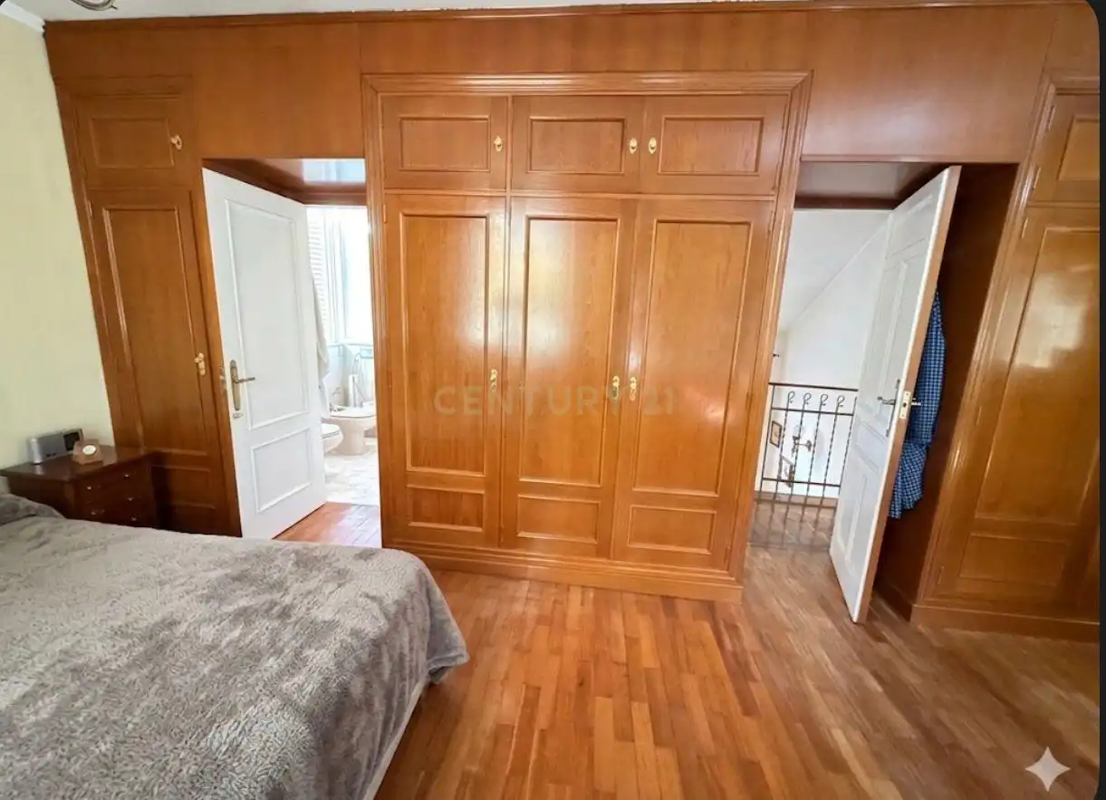 Bedroom of Houses for sale in Madrid  with Air Conditioner, Private garden and Storage room