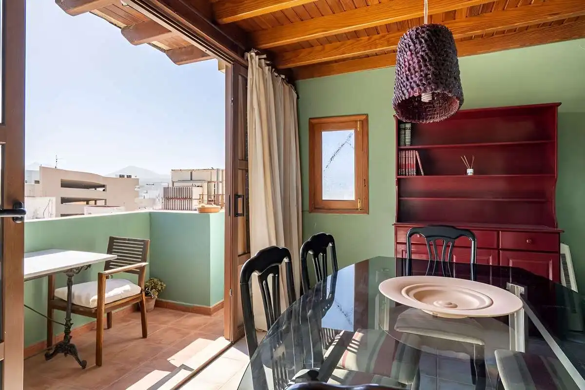 Dining room of Flat for sale in Arrecife  with Terrace and Furnished