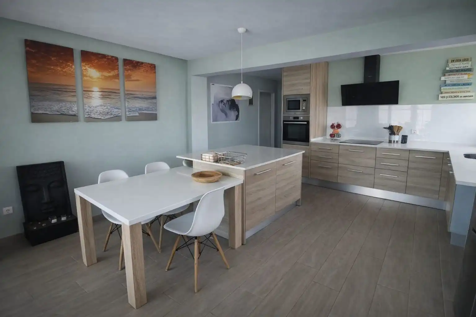 Cocina de Piso en venta en Gandia con Terraza y Amueblado