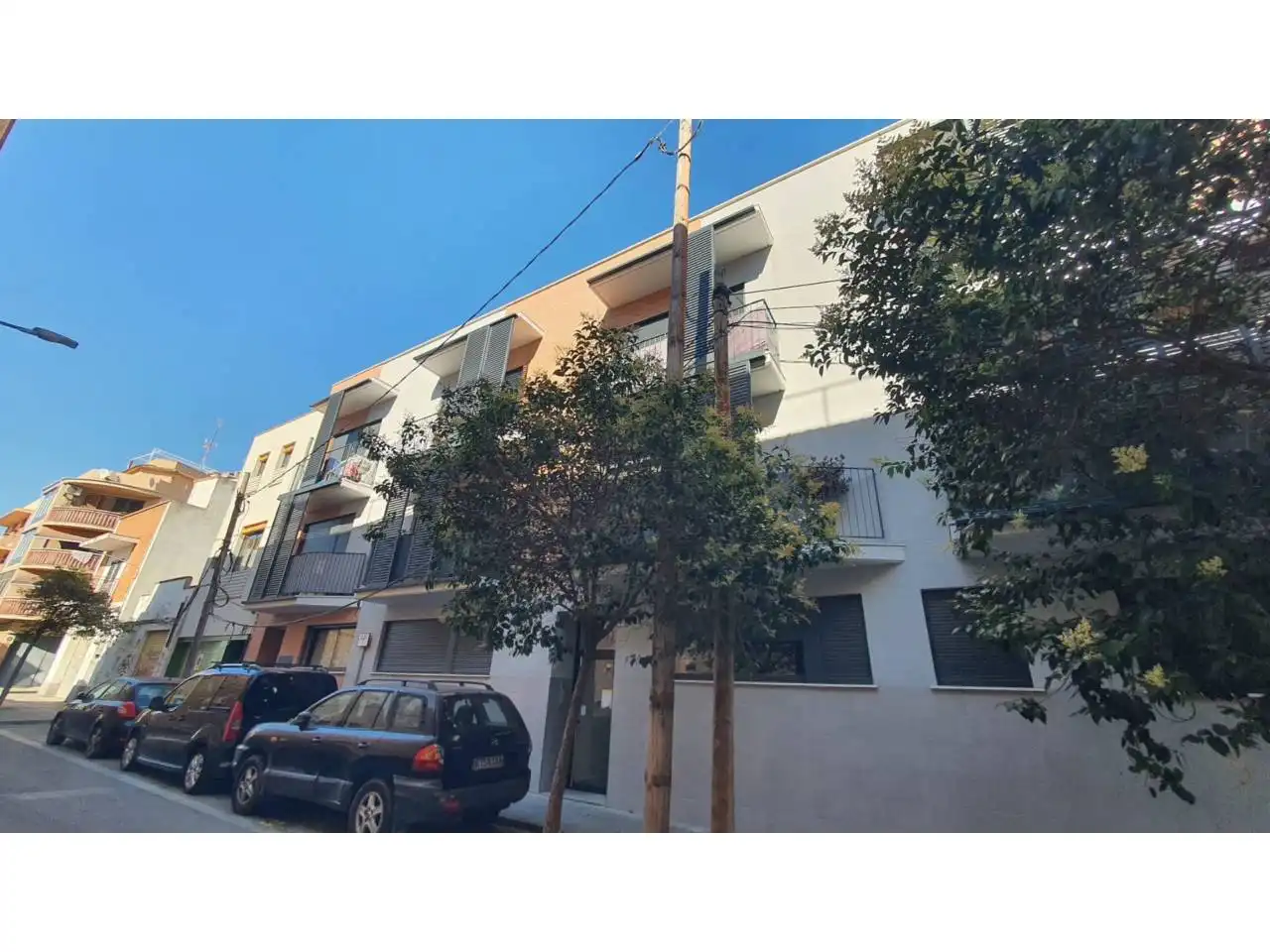 Vista exterior de Pis en venda en Vilanova i la Geltrú amb Aire condicionat, Calefacció i Moblat