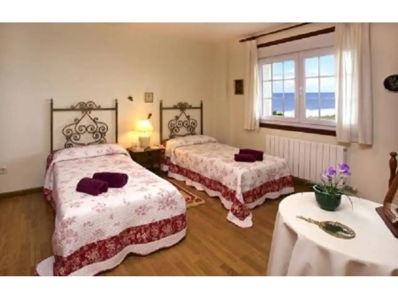 Schlafzimmer von Haus oder Chalet zur Miete in Baiona mit Heizung, Privatgarten und Terrasse