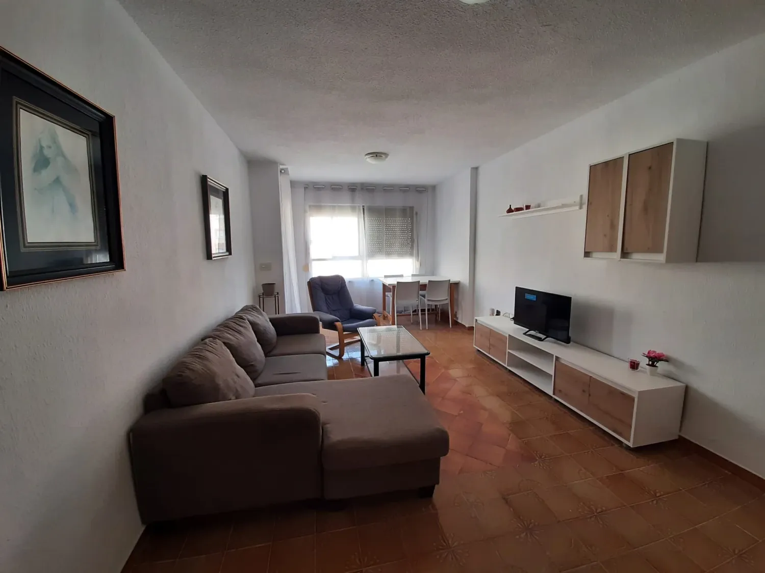 Sala d'estar de Pis de lloguer en Sant Joan d'Alacant amb Terrassa, Moblat i Forn
