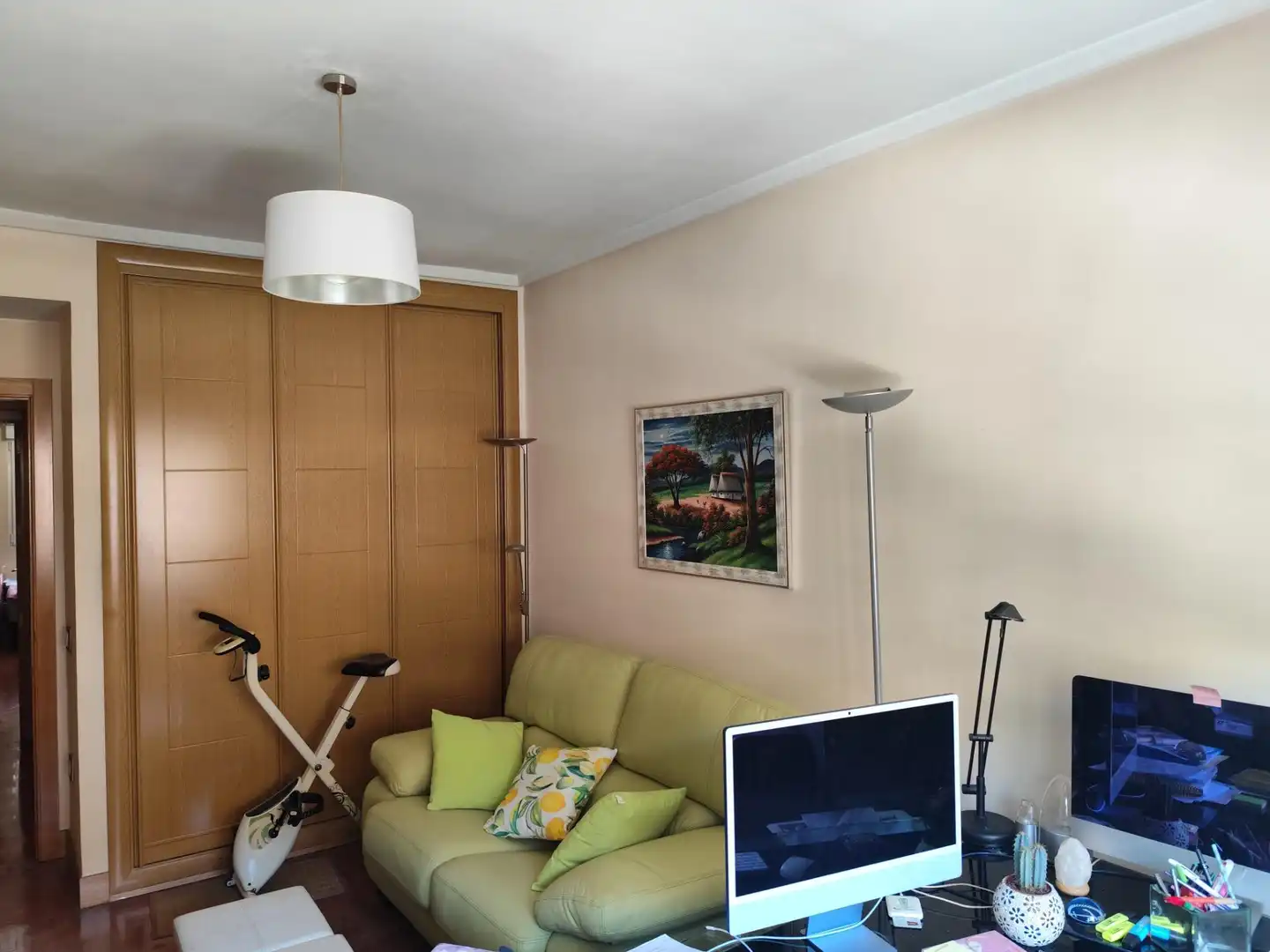 Sala d'estar de Pis en venda en Madrid amb Calefacció, Moblat i Balcó