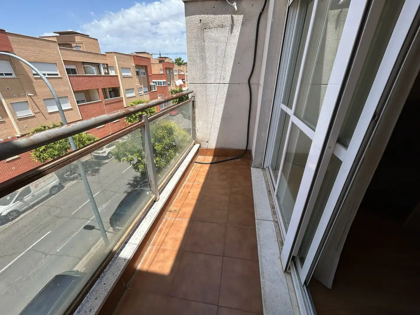 Terrasse von Wohnung zur Miete in Ciudad Real mit Klimaanlage, Heizung und Terrasse