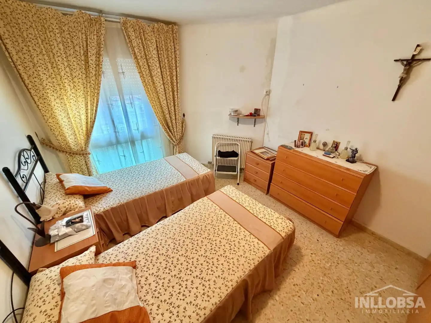 Schlafzimmer von Wohnung zum Verkauf in Manresa mit Heizung, Terrasse und Abstellraum