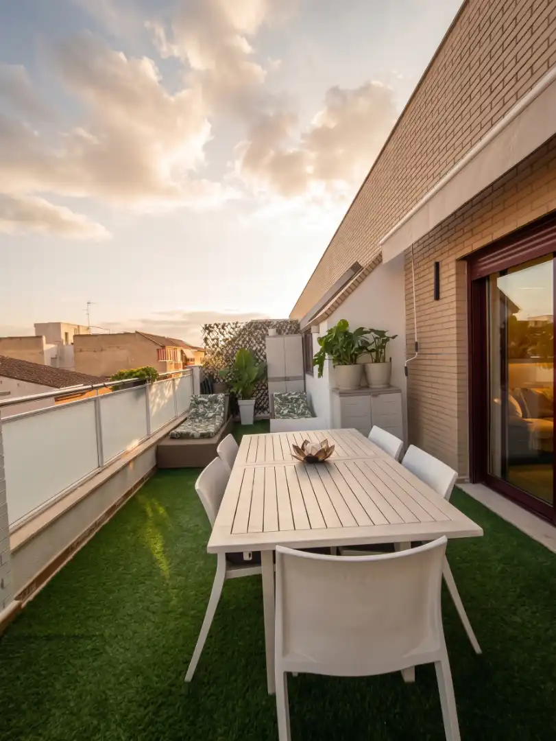 Terrassa de Àtic en venda en Santa Rita