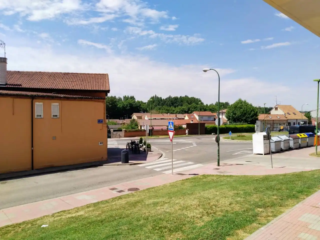 Vista exterior de Piso en venta en Burgos con Calefacción y Amueblado
