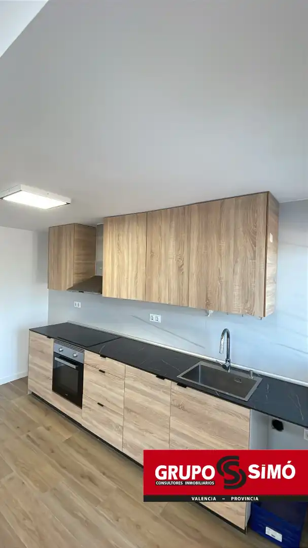 Kitchen of Attic for rent in Náquera  with Air Conditioner, Parquet flooring and Terrace