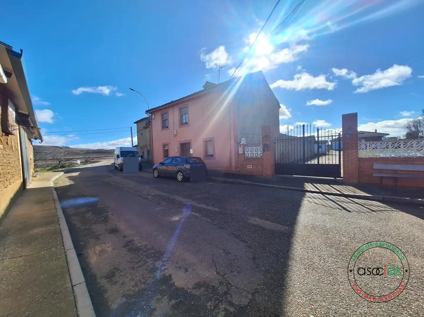 Vista exterior de Casa o chalet en venta en Sahagún con Calefacción y Jardín privado