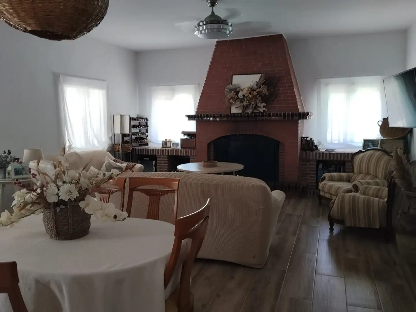 Sala de estar de Casa o chalet de alquiler en Vélez de Benaudalla con Aire acondicionado, Jardín privado y Terraza
