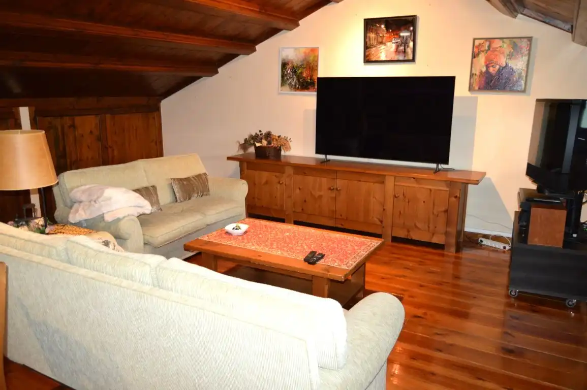 Sala de estar de Casa o chalet de alquiler en Prullans con Jardín privado, Parquet y Terraza