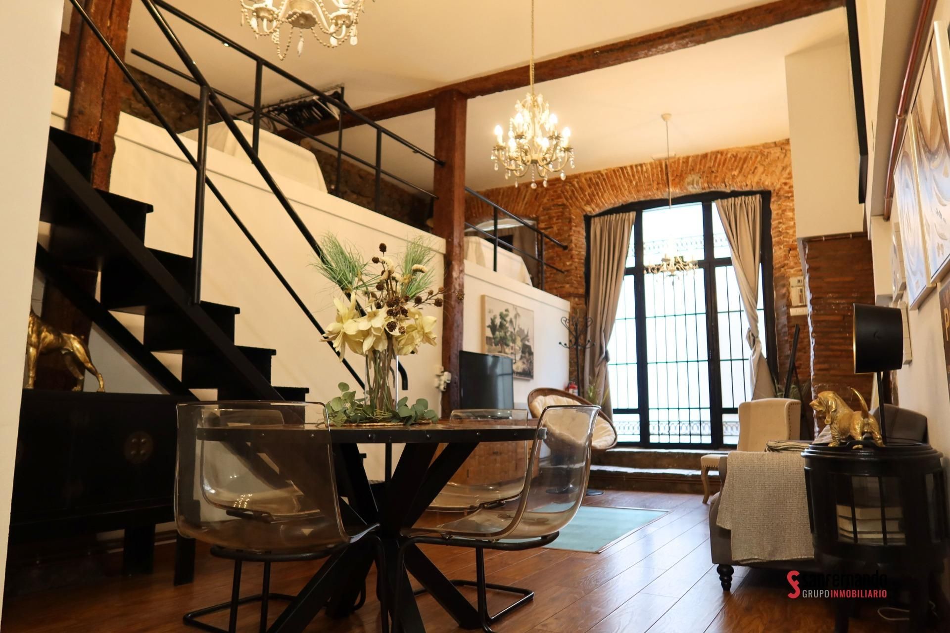 Living room of Planta baja for rent in Santander  with Heating, Parquet flooring and Furnished