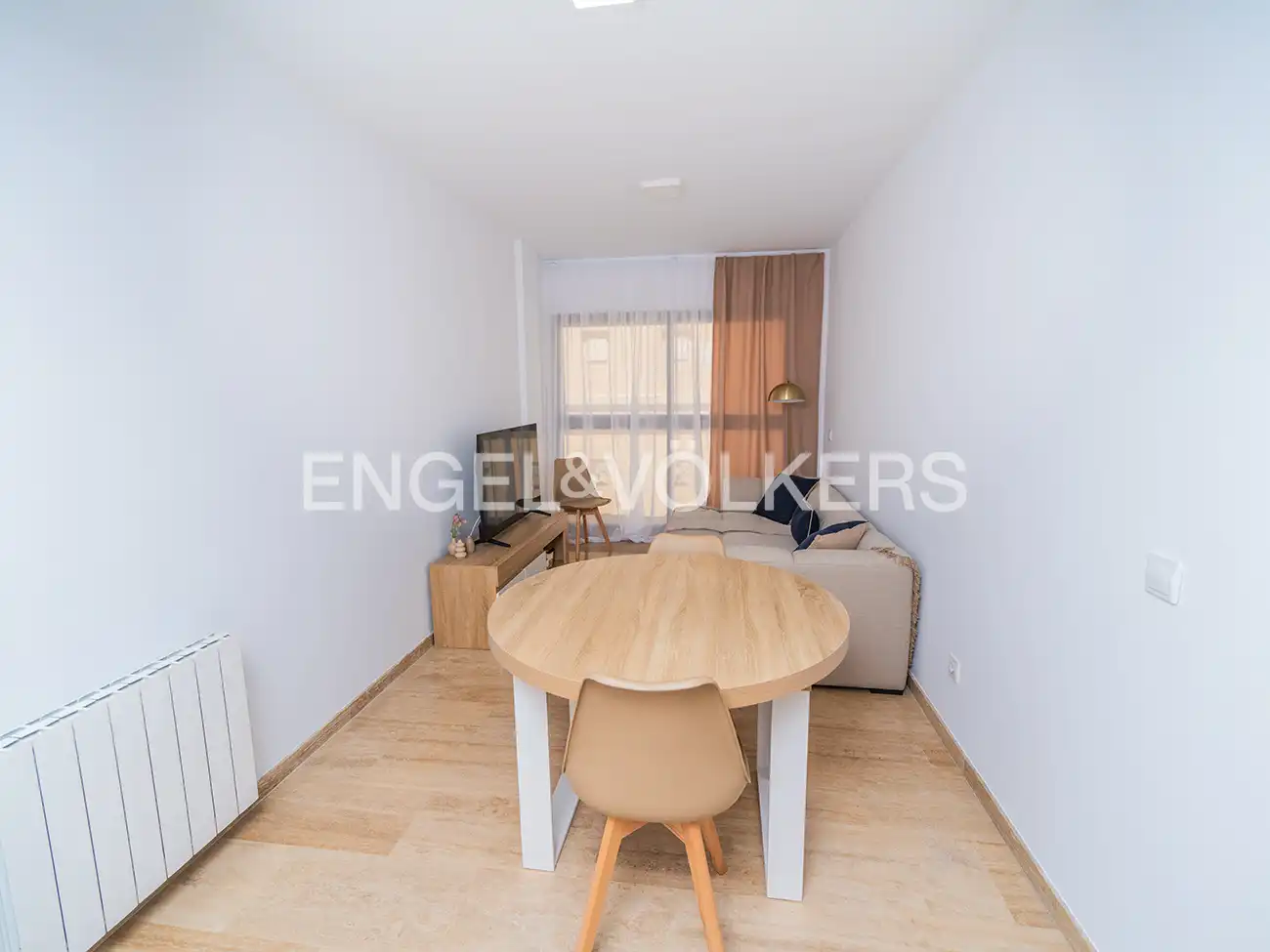 Living room of Flat for rent in Alicante / Alacant  with Air Conditioner, Heating and Furnished