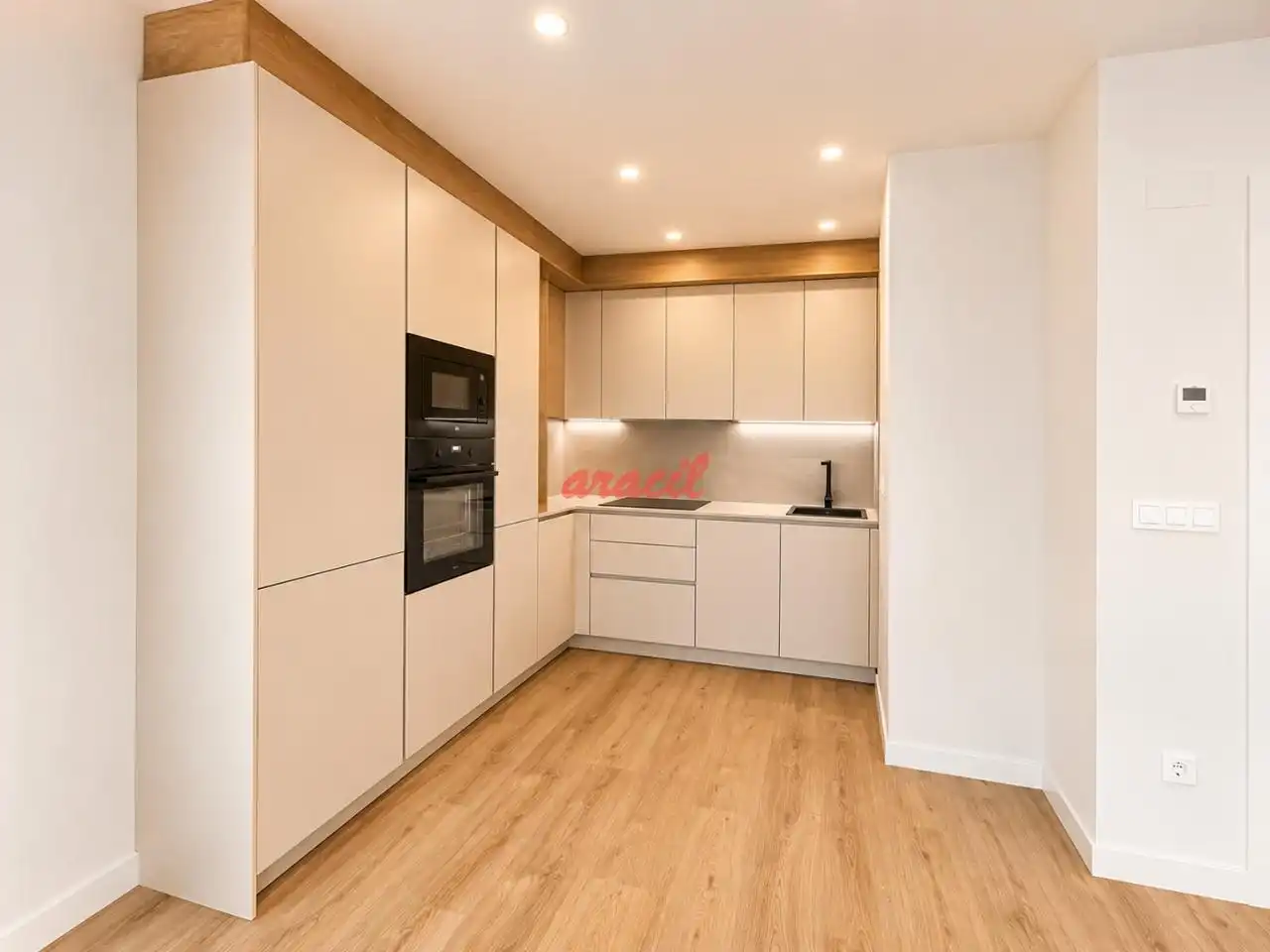 Kitchen of Apartments for rent in Ourense Capital   with Heating, Terrace and Balcony