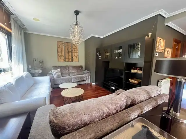 Living room of Houses for sale in Ferrol  with Heating, Private garden and Parquet flooring