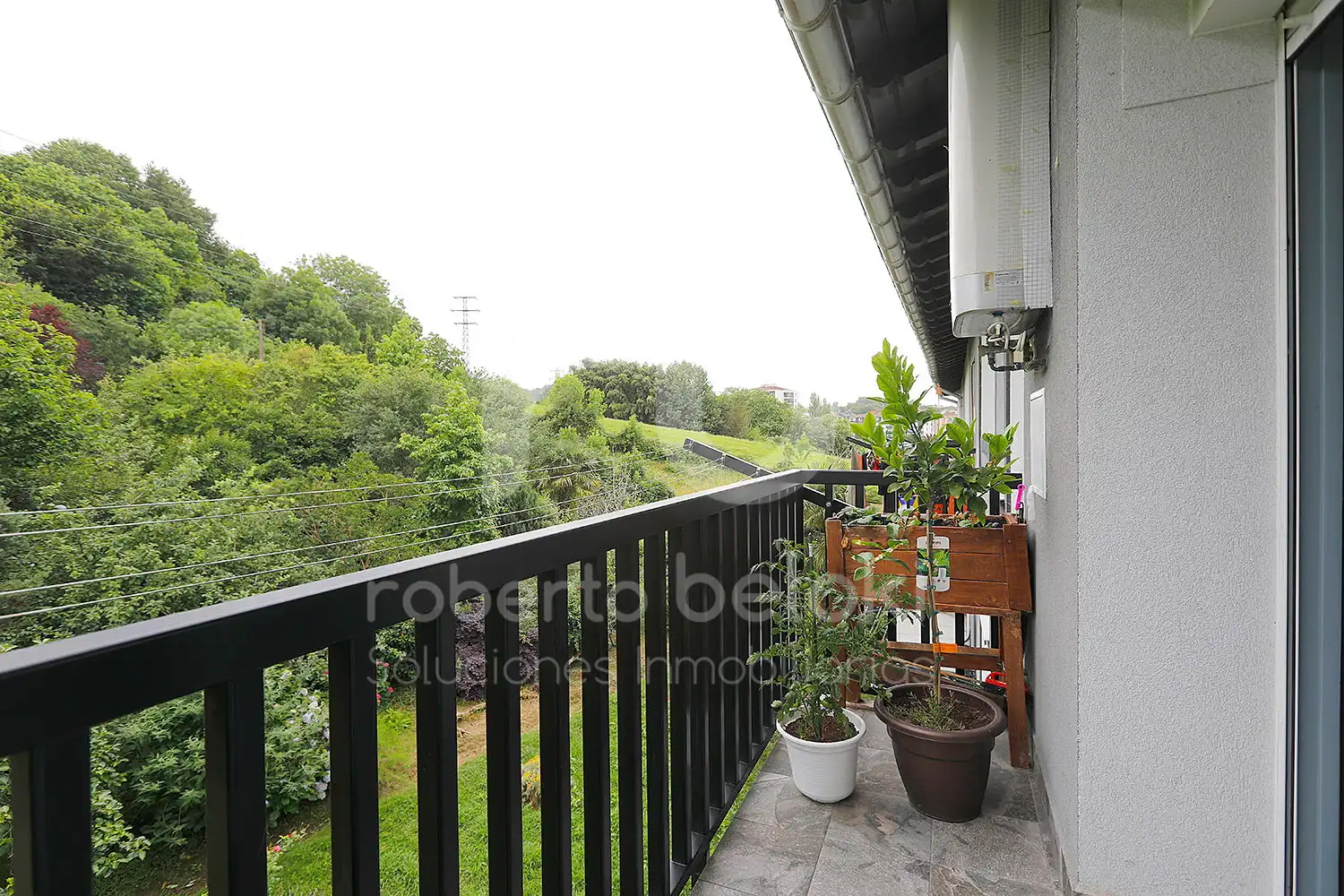 Balcony of Flat for sale in Irun   with Heating, Terrace and Balcony