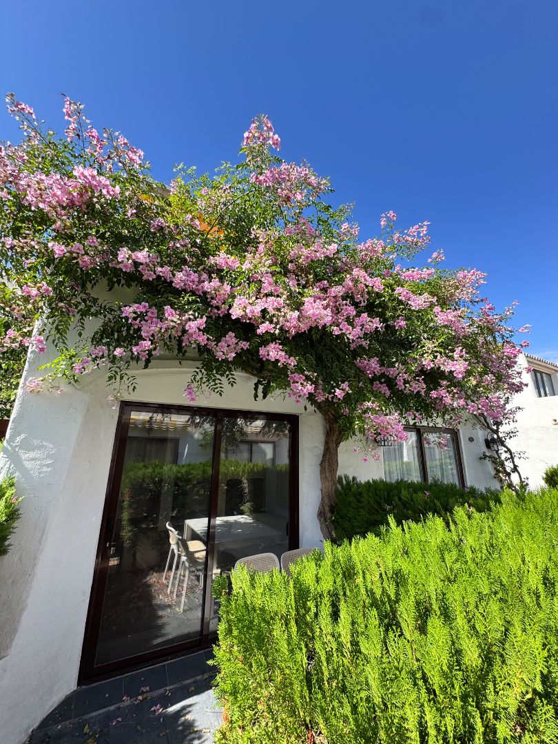 Garden of Study to rent in Estepona  with Air Conditioner, Heating and Private garden