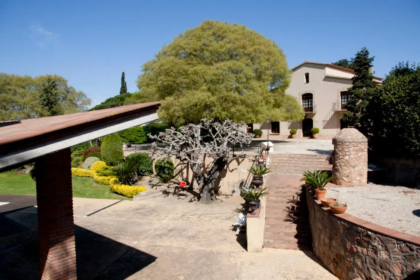 Jardí de Casa o xalet en venda en La Roca del Vallès amb Calefacció, Jardí privat i Terrassa