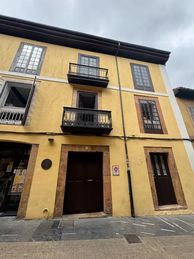 Außenansicht von Wohnung zur Miete in Oviedo  mit Ofen und Balkon