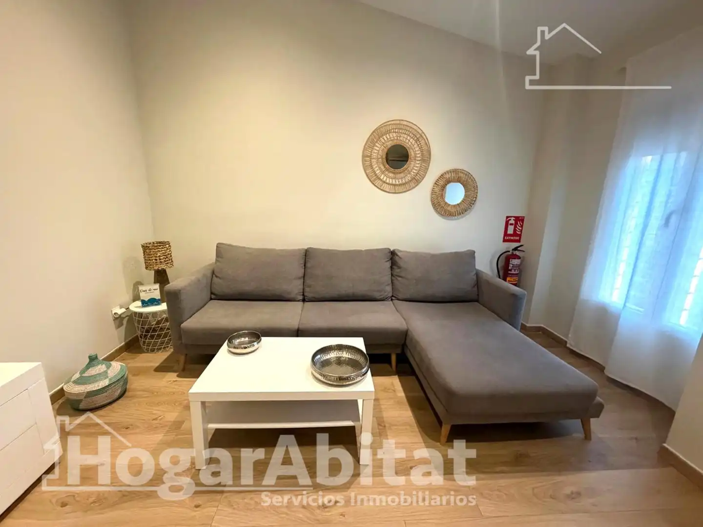 Sala d'estar de Pis en venda en Valencia amb Aire condicionat i Calefacció