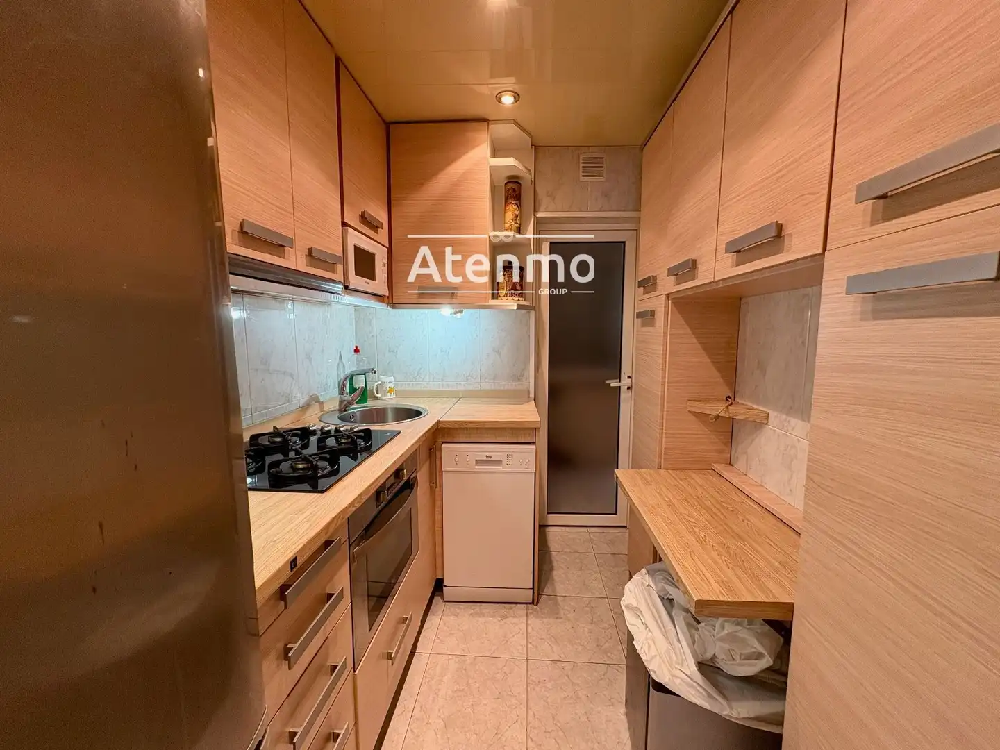 Kitchen of Flat for sale in Barcelona  with Air Conditioner and Heating