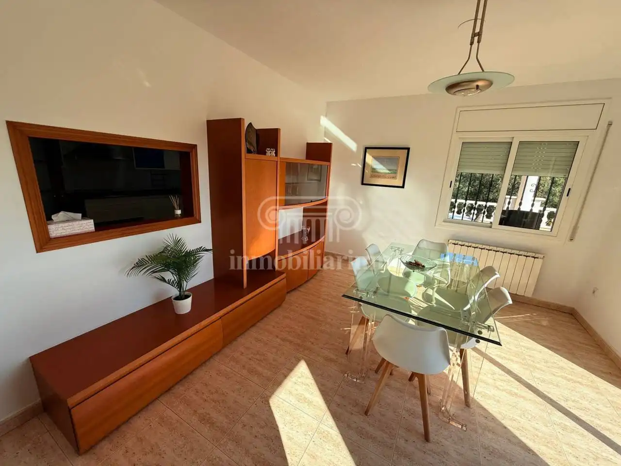 Sala d'estar de Casa o xalet en venda en Lloret de Mar amb Calefacció, Jardí privat i Terrassa