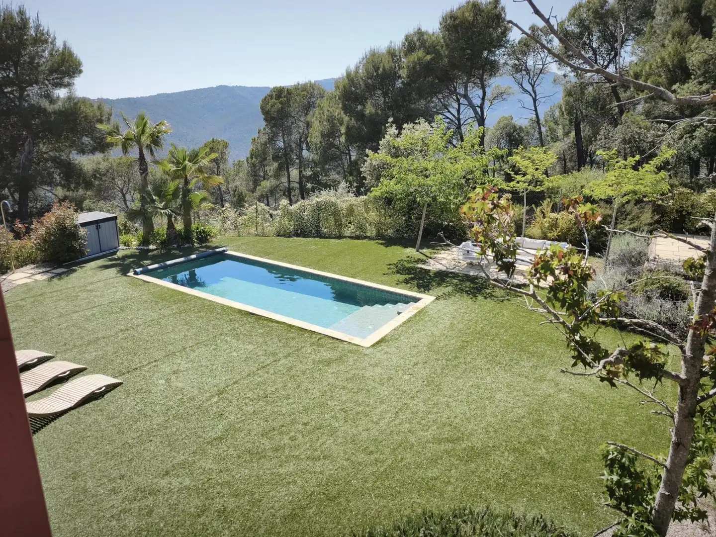 Piscina de Casa o chalet en venta en Castellar del Vallès con Calefacción, Jardín privado y Parquet