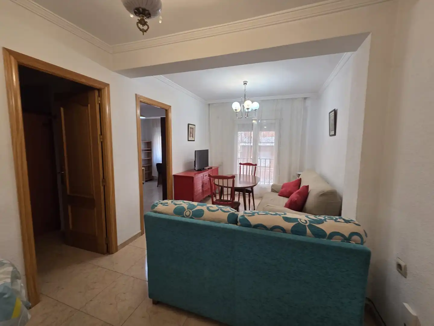 Living room of Flat for rent in Granada  with Furnished, Oven and Washing machine