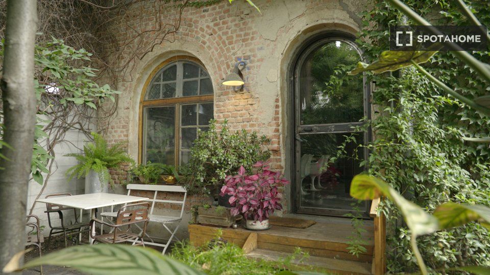 Terrace of Flat to rent in  Madrid Capital  with Air Conditioner, Heating and Furnished