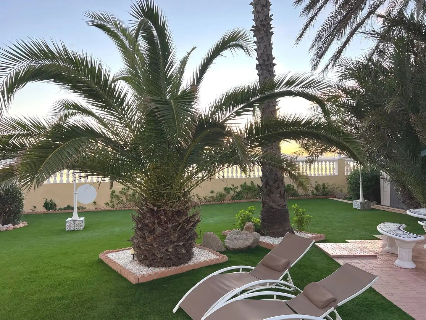 Garten von Haus oder Chalet zum Verkauf in La Manga del Mar Menor mit Klimaanlage, Heizung und Privatgarten