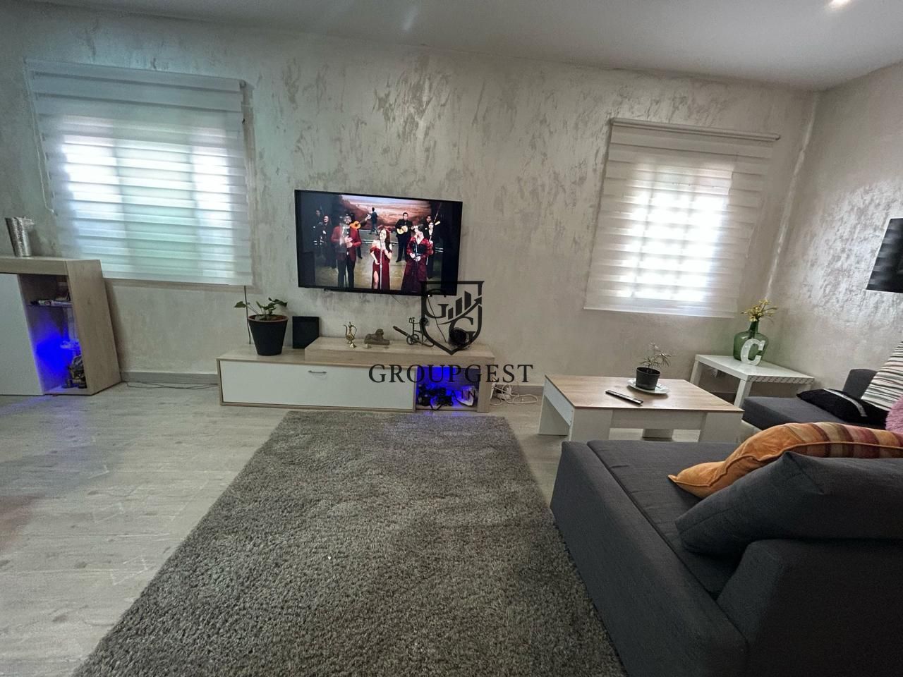 Living room of Planta baja for sale in Málaga Capital  with Air Conditioner, Terrace and Furnished