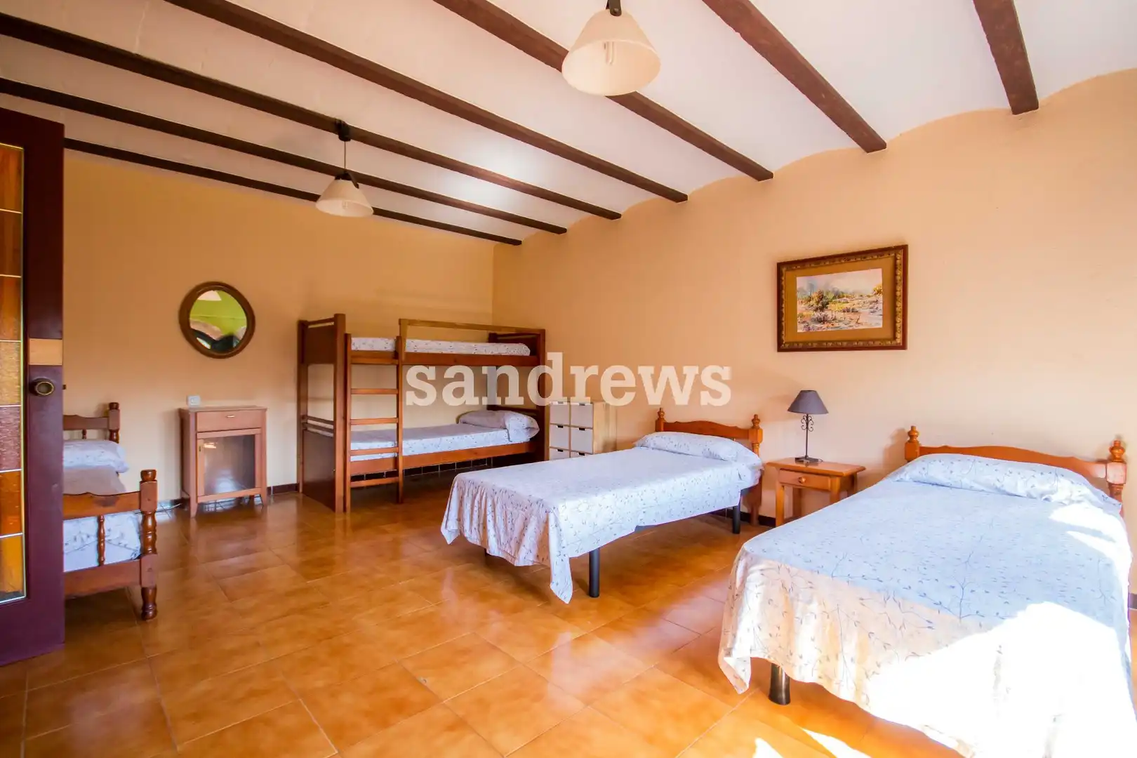 Bedroom of Country homes for sale in Cistella  with Air Conditioner, Private garden and Terrace