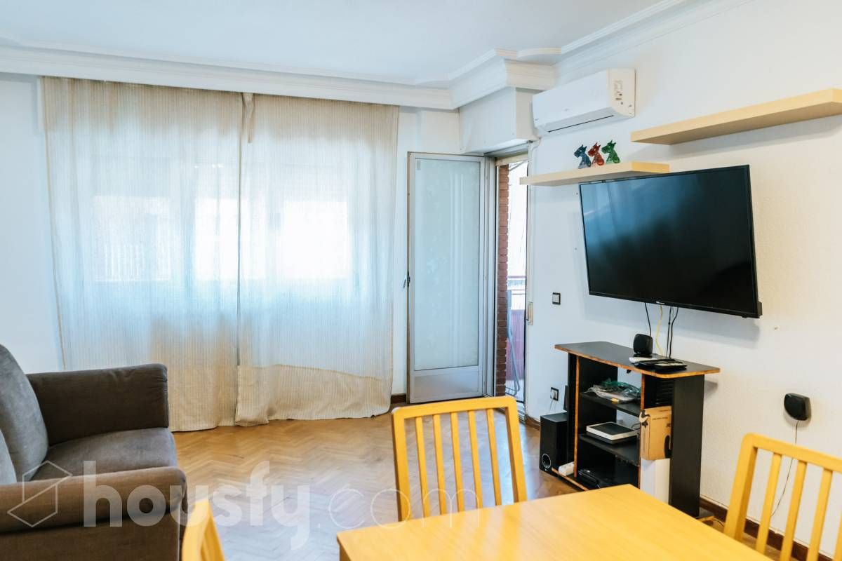 Bedroom of Flat to rent in  Madrid Capital  with Air Conditioner, Heating and Furnished