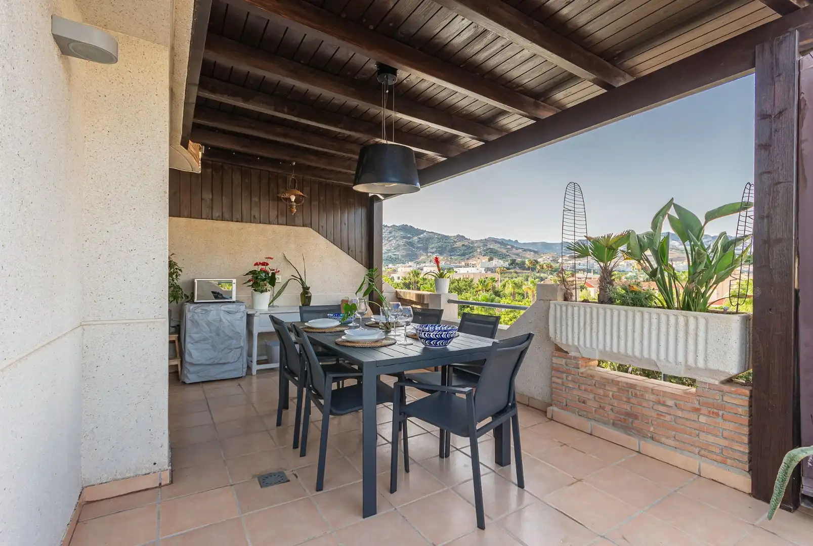 Terraza de Ático de alquiler en Almuñécar con Aire acondicionado, Terraza y Amueblado