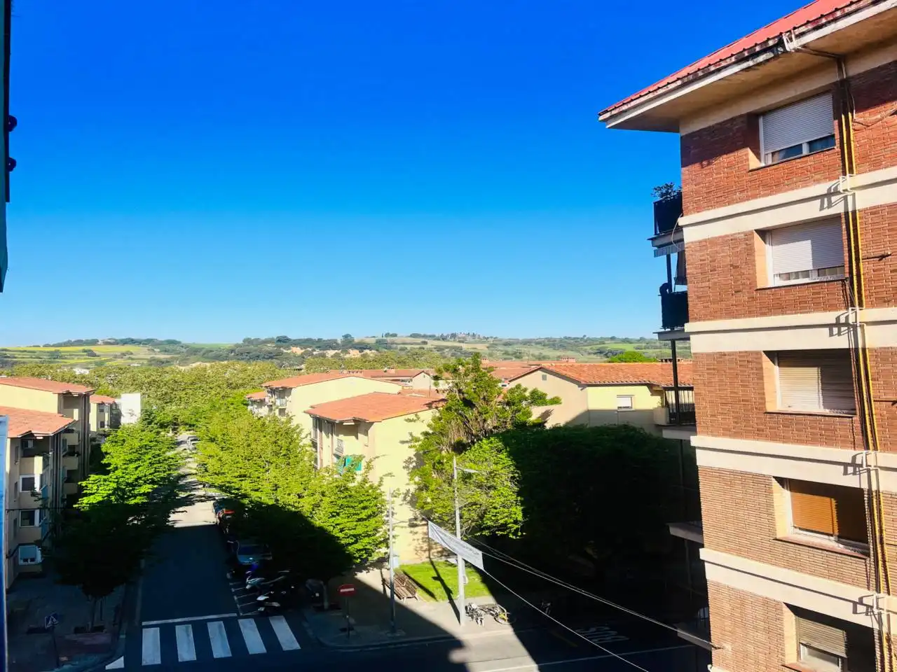 Vista exterior de Pis en venda en Granollers amb Aire condicionat, Calefacció i Balcó
